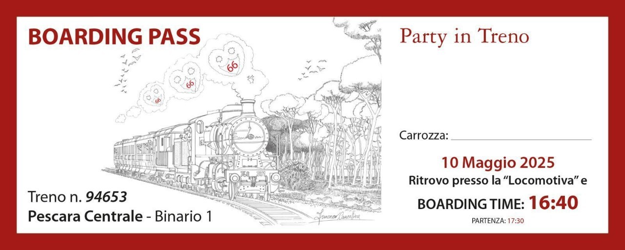 Lista Desideri di Party in treno